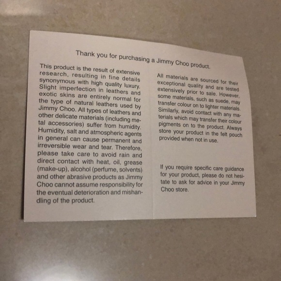 BRAND NEW JIMMY CHOO RED HEELS - Picture 7 of 7